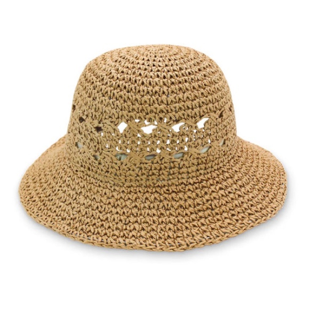 Anthropologie Natural Woven Hat